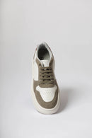 Sapatênis Cortona Cinza Bordô