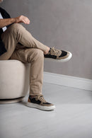 Sapatênis Torino Areia/Preto